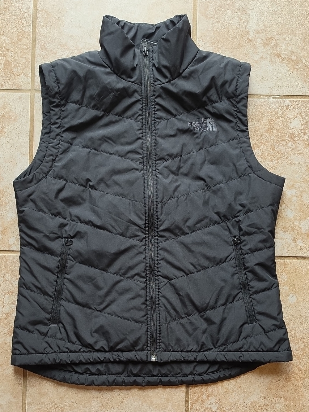 The North Face Black Quilted Insulated Vest